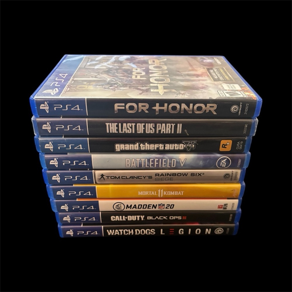 PS4 Games (Sold Seperately)